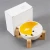 Import Cartoon ceramic pet bowl bamboo and wooden frame supporting cat bowl ceramic cat bowl from China