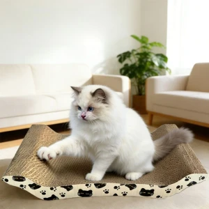 Thickened cat scratcher
