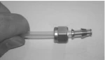 Installation of Fluoroplastic Tube Bushing