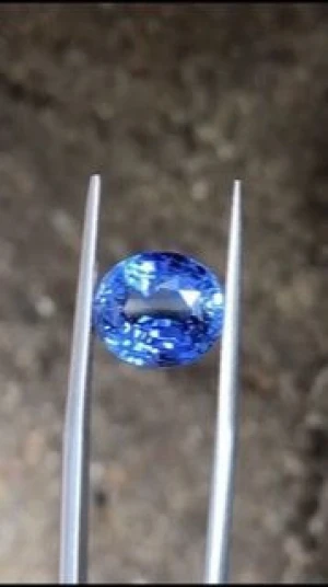 Blue sapphire. Unheated