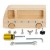 Import DIY Montessori Toddlers Early Educational Kids Car Toy Wooden Screwing Driver Board Busy Bus from China