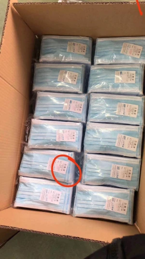 Surgical Face Mask ready in stock Export License, Test Report, ready in stock