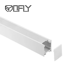 YD-2530 25.8*30.8mm LED Aluminum Profile Surface Mounted Milky / Clear / Frosted / Opal Cover