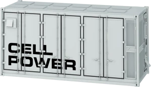 Large container systems (MWh scale)