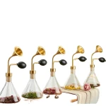 High End Double Glass Perfume Bottle for Beauty Salon 300ml