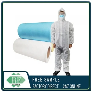 PP+PE non woven fabric for protective suit