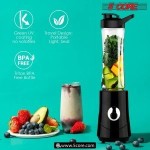 5 Core Personal Blender & Food Processor with 20 Oz/ 600ML Travel Cup and Lid BPA-Free, Heavy-Duty Motor- 5C 421