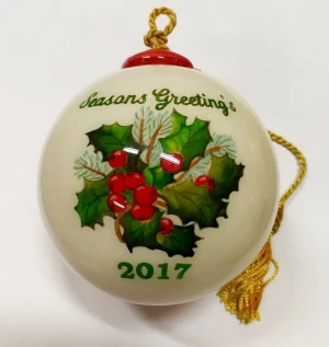 Hand painted Christmas balls with custom logo,handpainted logo ball,Christmas ornaments with logo