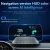 Import C3 Universal to all cars HUD Car Navigation Bluetooth OBD2 GPS Dual system head up display HUD from China