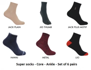 Men's socks- Core-Ankle - Model 1