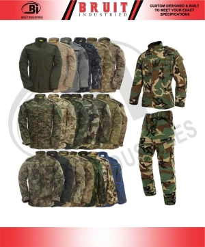 Top Active Military wear suit apparel, Military Nylon spandex custom apparel