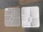 Biodegradable disposable plastic lunch boxes, anaerobic biodegradation; raw materials can be sold;