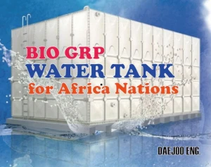 Bio GRP water tank for Africa Nations