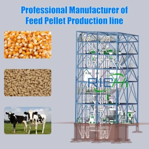 Turn-key poultry cattle feed pellet plant for sale