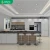 Import Allure High Gloss Laminate Asian Ivory Pull Out Home Furniture Wall Sink Kitchen Cabinets USA With Glass Doors from China