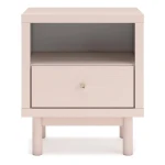 21" 1 Drawer Charging Nightstand for Girls Upgrade your child's bedroom Furniture made in Vietnam
