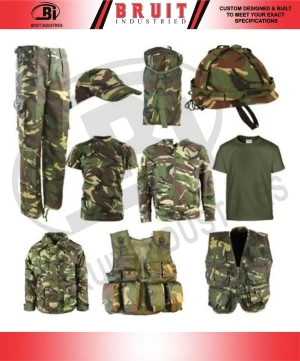 High Quality Custom CAMO  Woodland Camouflage Fabric for Uniform&Set&Outdoor Clothing TC/CVC Fabric