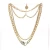 Import Wholesale Multi Layer Alloy Snake Diamond Necklace For Women OEM ODM from China