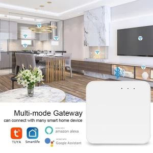 ZigBee3.0 Tuya Smart Gateway Multi-mode ZigBee Bluetooth Mesh Hub Work Via Smart Life Voice Control