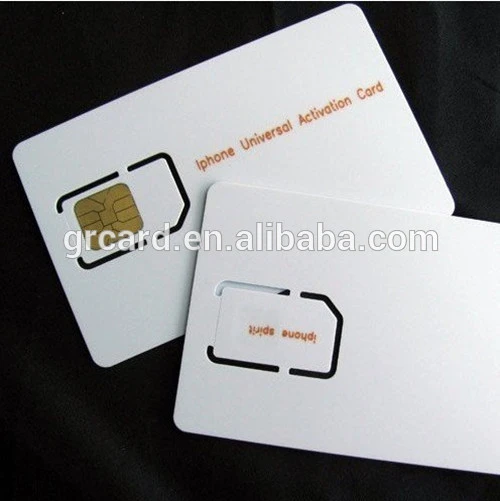 Buy Plastic Pvc Bulk Sim Card For Gsm Network Cell Phone from Greeso