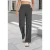 Import Women High Waist Wide Leg Pants with Side Pockets Soft Stretchy Breathable Casual Workout Daily Wear Trousers from China