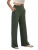 Import Women High Waist Wide Leg Pants with Side Pockets Soft Stretchy Breathable Casual Workout Daily Wear Trousers from China