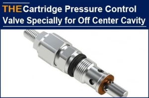 Hydraulic Cartridge Pressure Control Valve Specially for Off Center Cavity