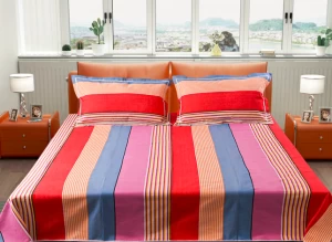 Multicolor bedding set