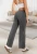 Import Women High Waist Wide Leg Pants with Side Pockets Soft Stretchy Breathable Casual Workout Daily Wear Trousers from China