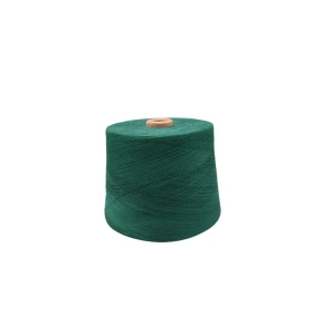 Recycled/regenerated cotton yarn colorful yarn 32S for knitting