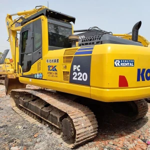 original used hydraulic excavator Komatsu PC220