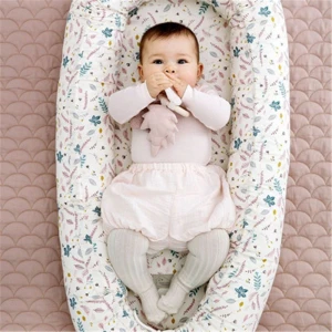 Wholesale Manufacturer 100% Cotton Baby Sleeping Snuggle Bed Nest