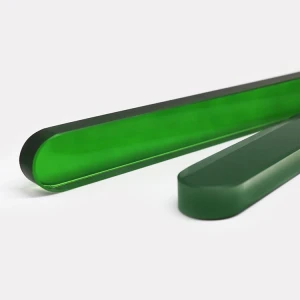 Green Flat Plain Gauge glass DIN7081 reflective glass for steam boiler