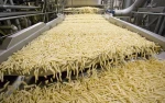 Factory prepare french fries