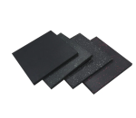 Durable Black Color Gym Rubber Flooring Industrial Natural Rubber Sheet