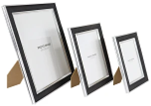 Black with white border Home Decor PS Photo Frame for living room and bedroom