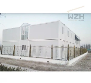 Office Project inMobile Flat Pack Container Homes Made in China Prefab Container Office Buildings