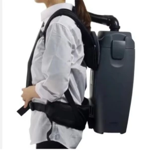 Industrial Backpack Vacuum Cleaner with Plastic Tank and Adjustable Straps for Heavy-Duty Use