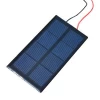 0.8W mini solar panel epoxy resin encapsulation solar panels for solar kits module system toys outdoor led light