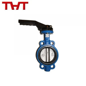 wafer handle lever butterfly valve