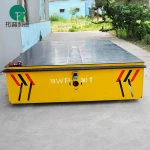 1-500Ton metal factory motorized transfer cart battery operated handing trolley