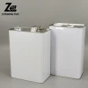 1 Gallon 4L  Engine Oil Can Jerry Tin Paint Can Square Metal Tinplate with plastic lids
