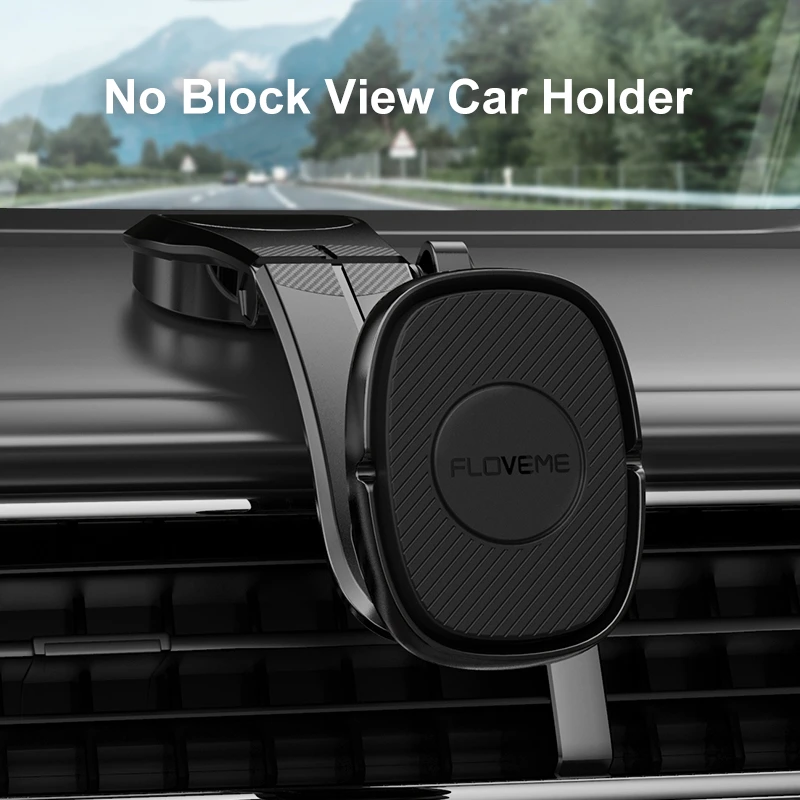 1 Sample OK FLOVEME Dashboard Car Mount Magnetic Mobile Phone Holder Foldable Magnet Smartphone Holder