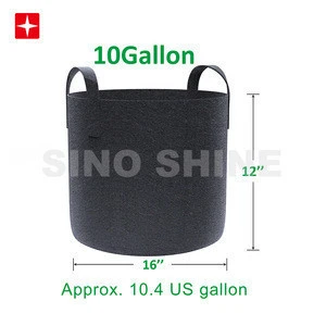 10 Gallon Grow Bag Amazon hot sale bucket home &amp; garden plant grow bag fabric pot