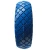 Import 10 inch blue color pu ring with plastic rim wheel solid rubber tires 3.00-4 trolley tires from China
