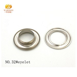 10 mm Flat Silver Nickel High Quality Shoes Garments Hats Grommet Eyelet