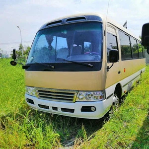 100% Japan original used minibus second hand coaster coach for sale