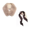 100% Polyester Scarf Fabric Faux Fur Manufacturers, Fur Neckwear