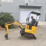 1000kg hydraulic mini excavator with competitive prices micro digger