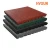 Import 1000mmx 1000mmx 20mm Rubber Gym Flooring/Crossfit Rubber Flooring from China